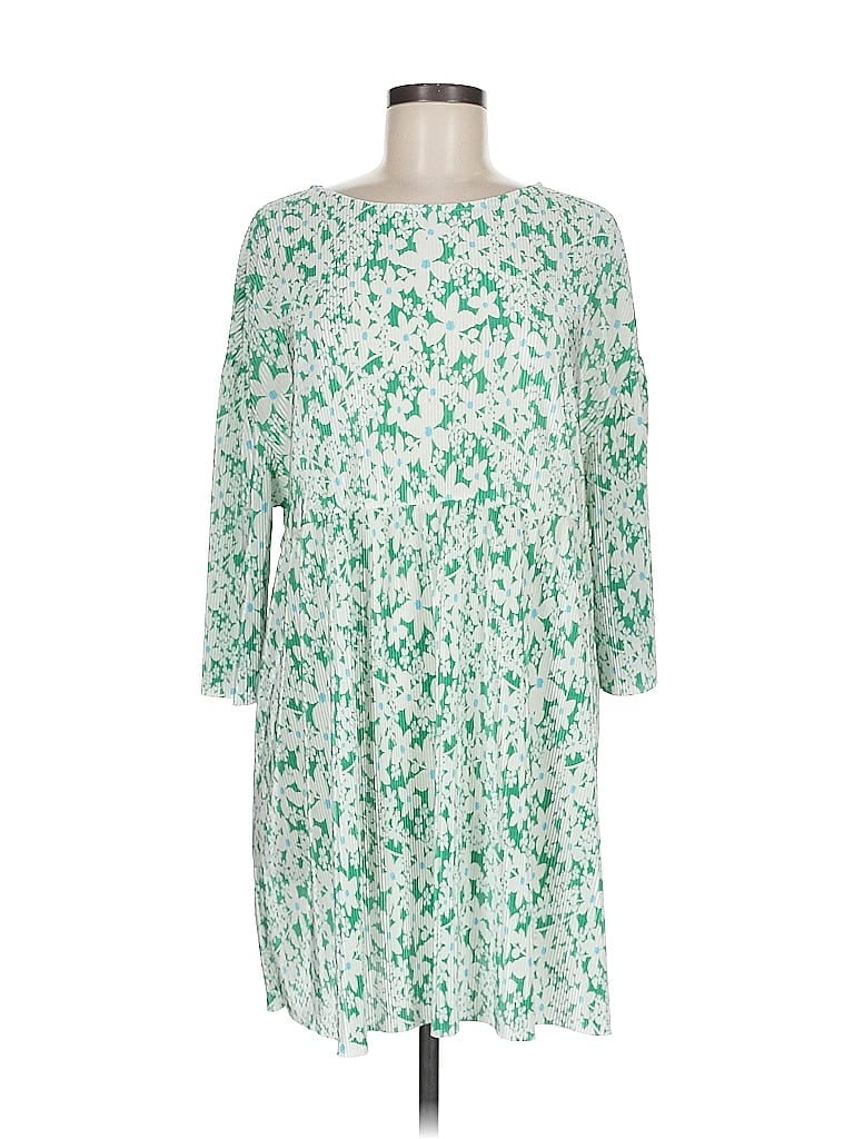 Pre-owned Asos Design Casual Dress In Green