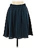 OAK + FORT 100% Polyester Solid Teal Casual Skirt Size S - photo 1
