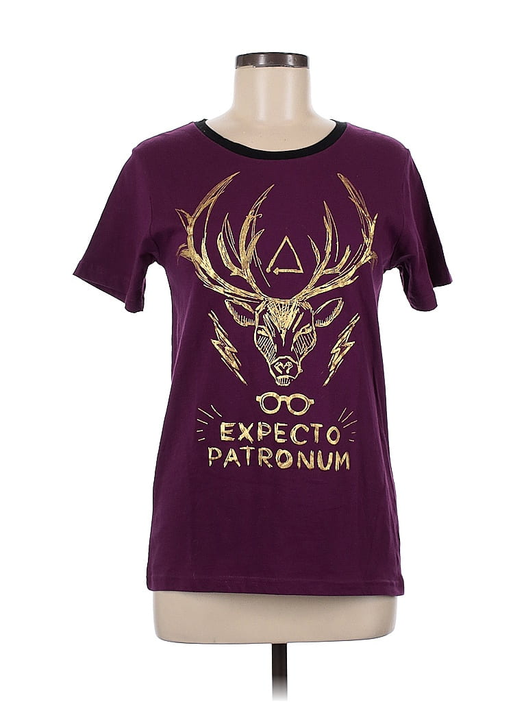 Harry Potter Burgundy Short Sleeve T-Shirt Size M - photo 1