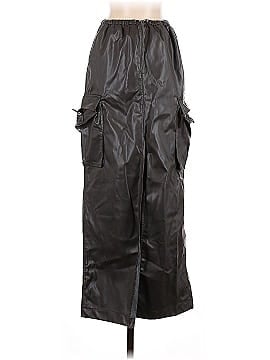 Zara Faux Leather Skirt (view 1)
