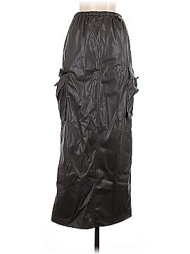 Zara Faux Leather Skirt (view 2)
