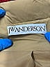 J.W. Anderson 100% Recycled Polyester Color Block Yellow Tan Puffer coat Size L - photo 6