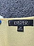 Kasper 100% Cotton Yellow Sleeveless Top Size 1X - photo 3