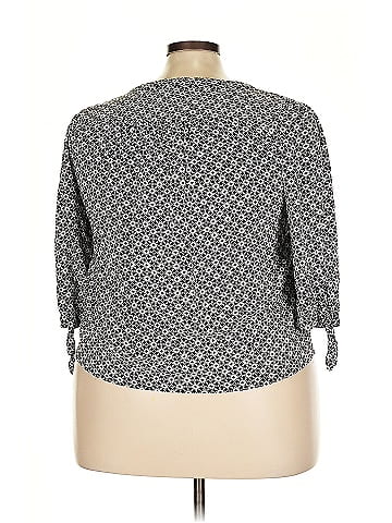 Jones & Co 3/4 Sleeve Blouse (view 2)