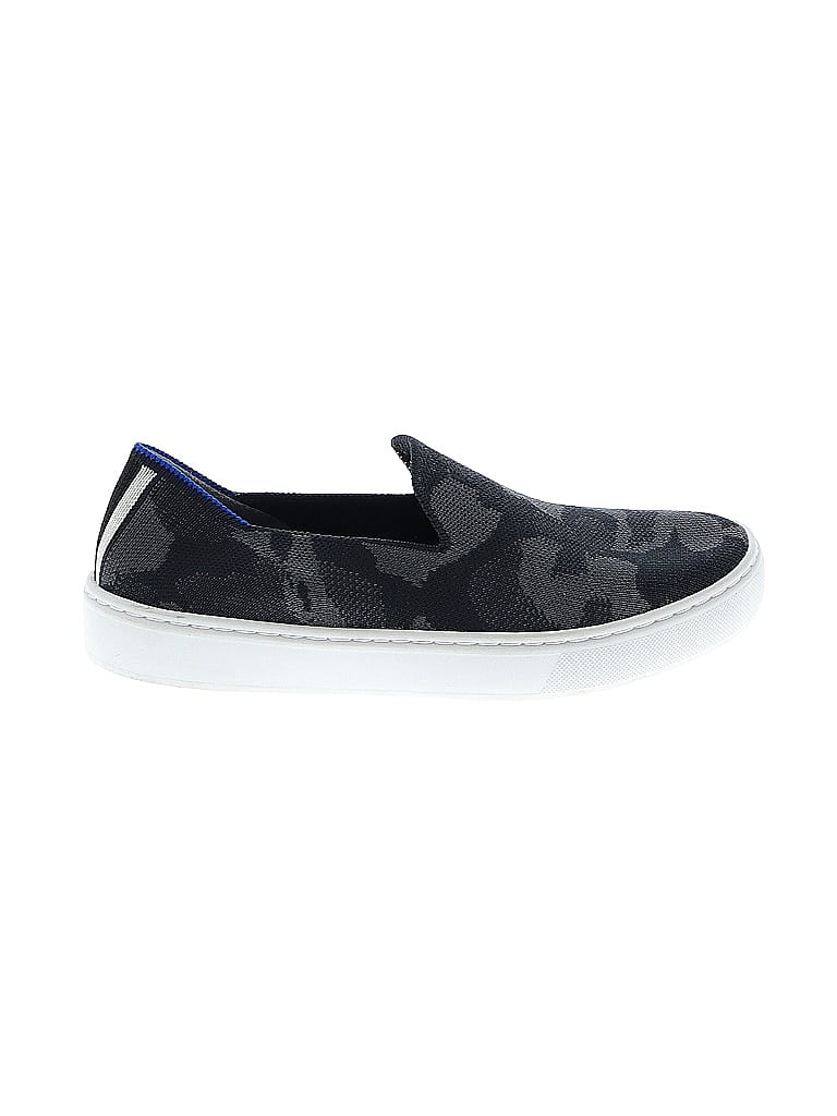 ROTHY'S Camo Black Gray Sneakers Size 6 - photo 1