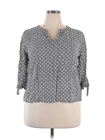 Jones & Co 3/4 Sleeve Blouse (view 1)