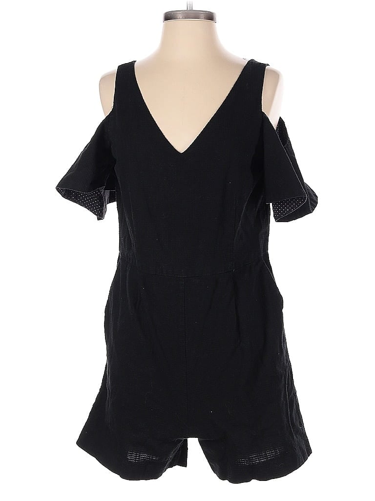 Pre-owned Elevenses Romper In Black