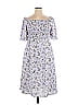 Allegra K 100% Polyester Floral Purple Casual Dress Size XL - photo 1