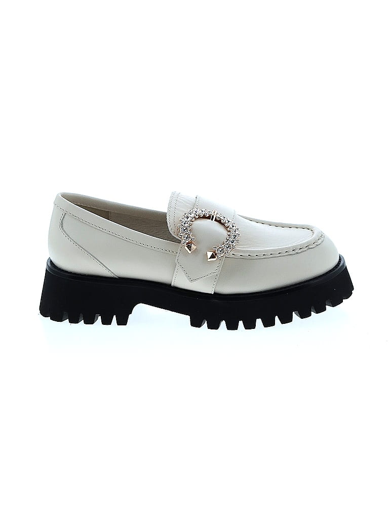 Jeffrey Campbell White Flats Size 7 - photo 1