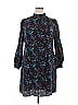 Tanya Taylor 100% Polyester Paisley Blue Casual Dress Size 18 - photo 1