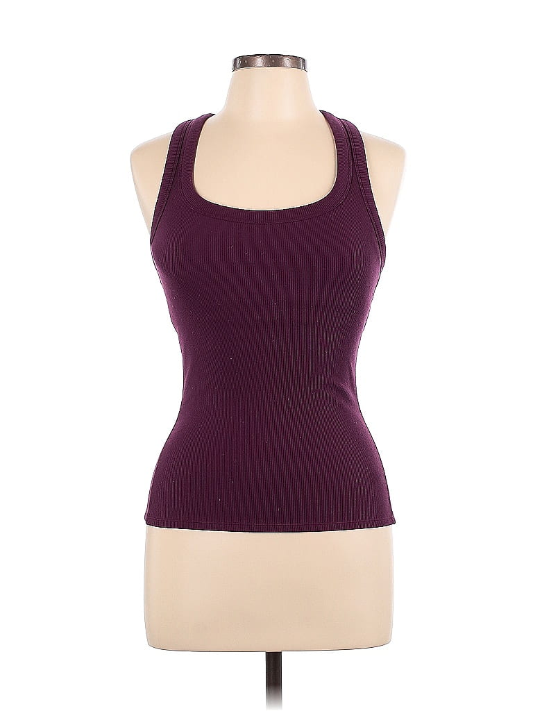 Alo Yoga Burgundy Purple Tank Top Size L - photo 1