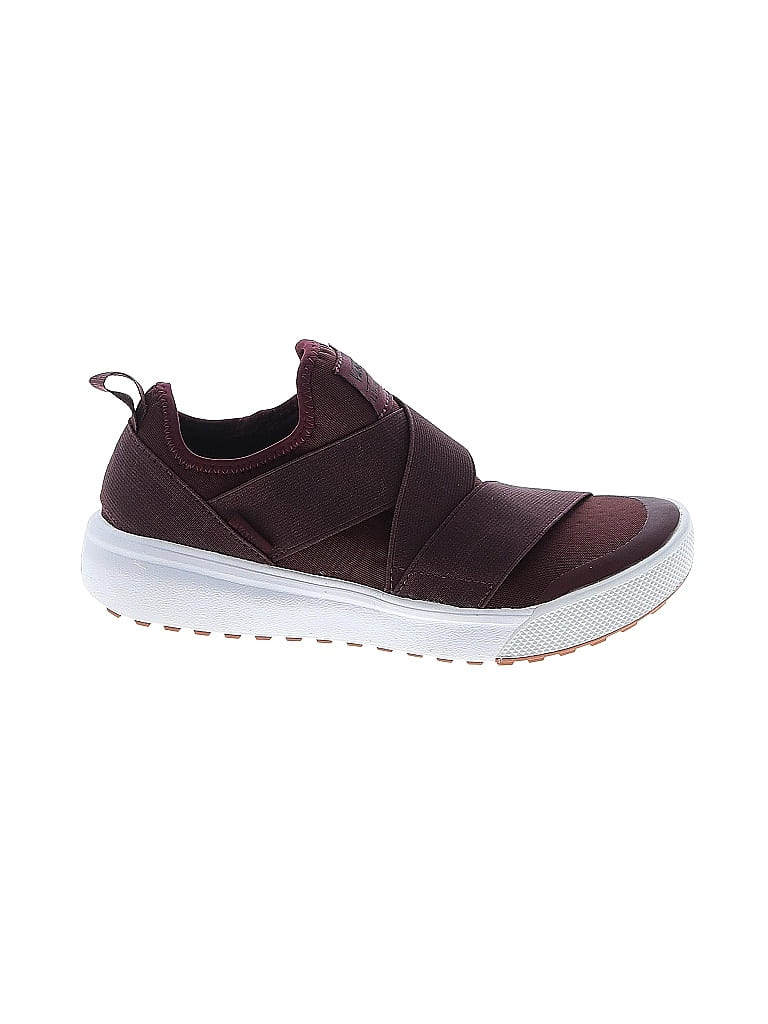 Vans Burgundy Sneakers Size 7 - photo 1