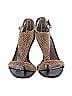 Donald J Pliner Gold Tan Heels Size 7 - photo 2