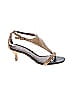 Donald J Pliner Gold Tan Heels Size 7 - photo 1