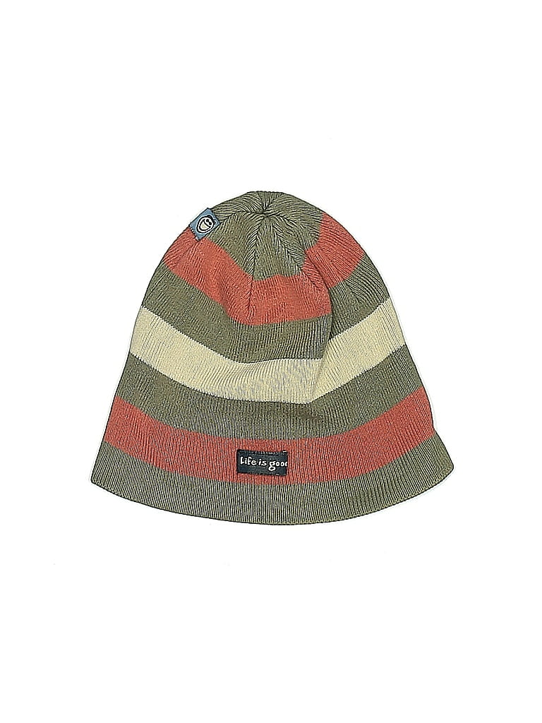 Life Is Good Green Tan Beanie One size - photo 1