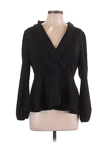 Allegra K Long Sleeve Blouse (view 1)
