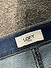 Ann Taylor LOFT Outlet Hearts Blue Jeans Size 8 - photo 3