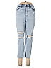 STUDIO BLUE Stripes Blue Jeans Size 29 waist (petite) - photo 1