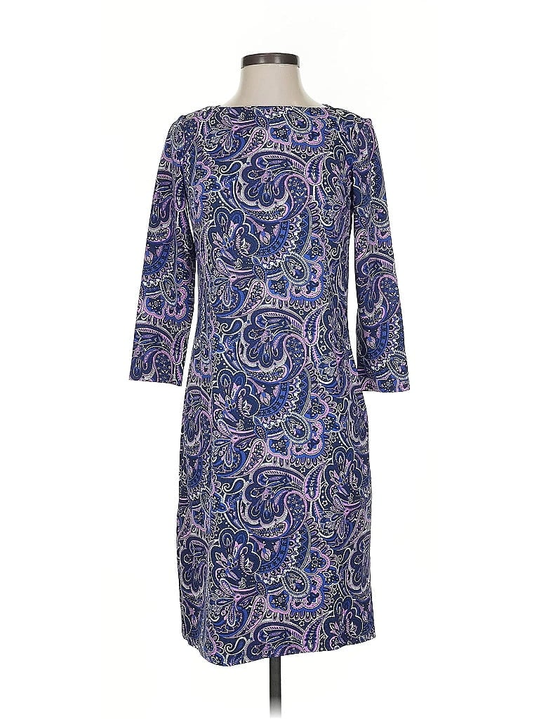 Pre-owned Talbots Casual Dress In Purple