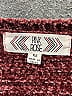 Pink Rose 100% Polyester Tweed Burgundy Pullover Sweater Size XS - photo 3