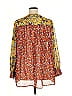Suzanne Betro 100% Polyester Yellow 3/4 Sleeve Blouse Size 2X - photo 2