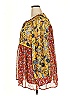 Suzanne Betro 100% Polyester Yellow 3/4 Sleeve Blouse Size 2X - photo 5