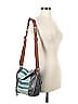 The Sak 100% Leather Stripes Teal Blue Leather Shoulder Bag One size - photo 2