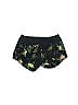 Oiselle Floral Black Green Shorts Size 8 - photo 2
