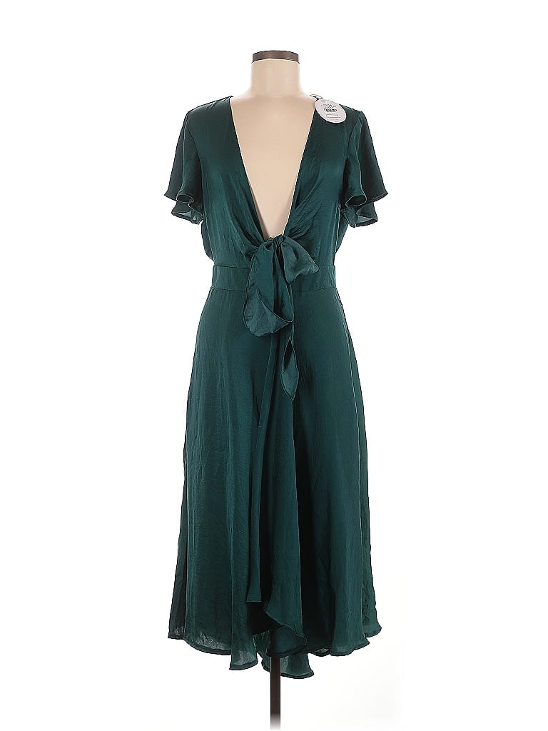 Petal and Pup 100% Polyester Teal Cocktail Dress Size 6 - photo 1