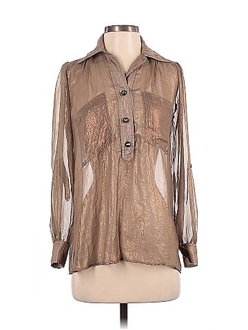 Hunter Long Sleeve Silk Top (view 1)