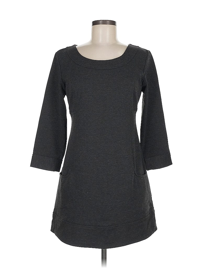 Pre-owned Max Studio Casual Dress In Gray