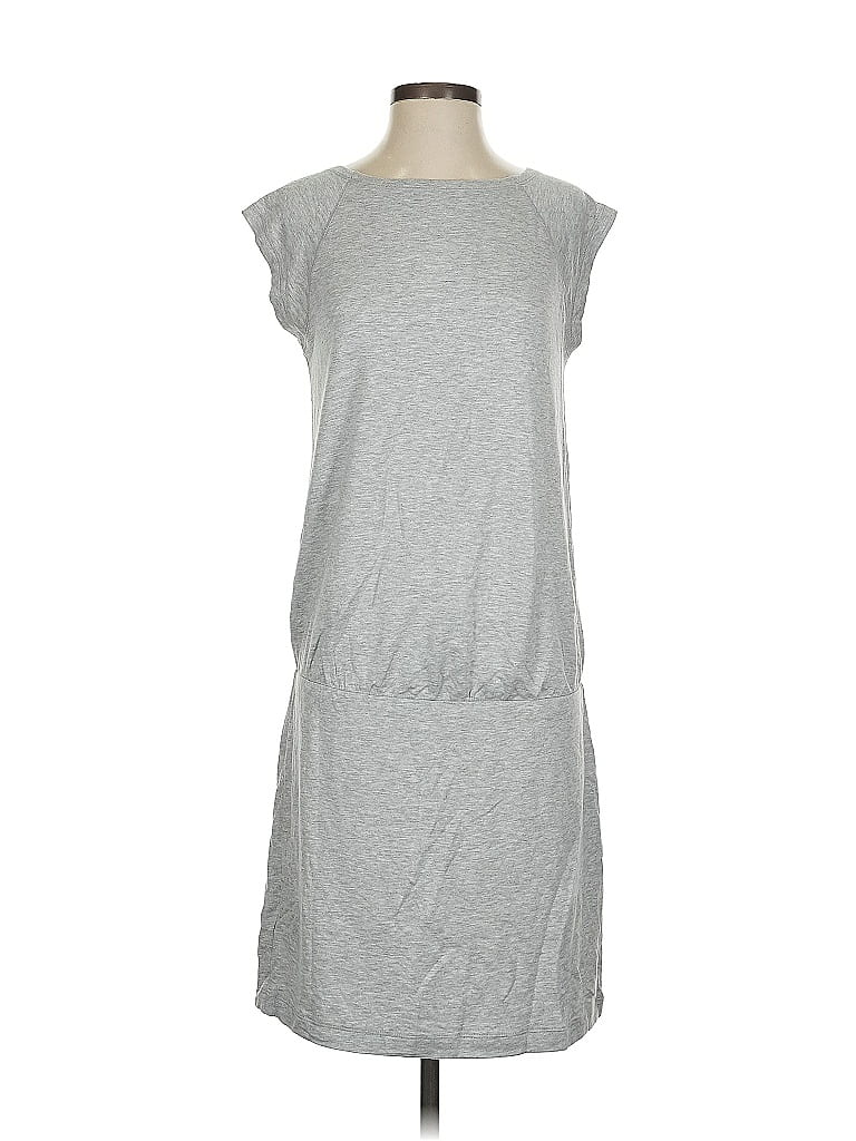 Pre-owned Lou & Grey Casual Dress In Gray