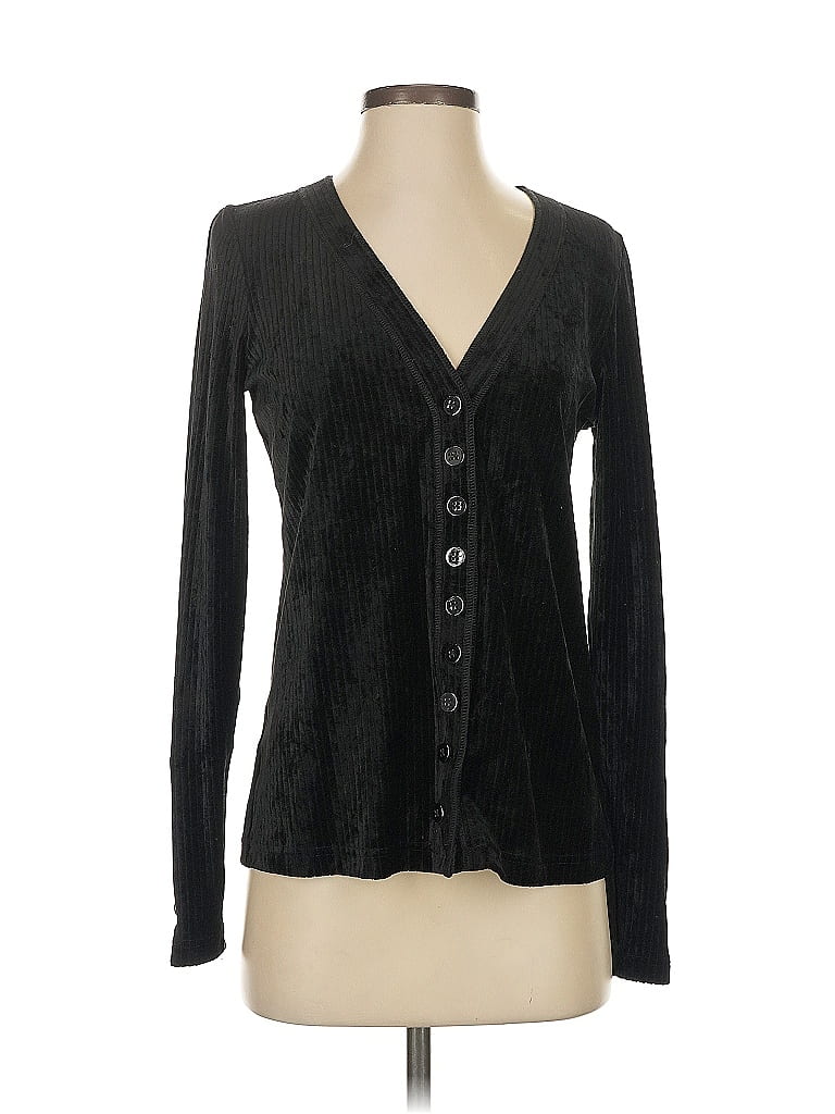 Pre-owned Worth New York Cardigan Sweater In Black