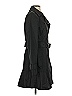 Banana Republic 100% Cotton Black Trenchcoat Size XS - photo 4