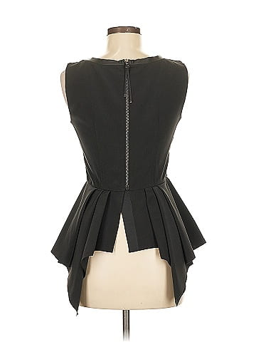 Sportmax Sleeveless Silk Top (view 2)