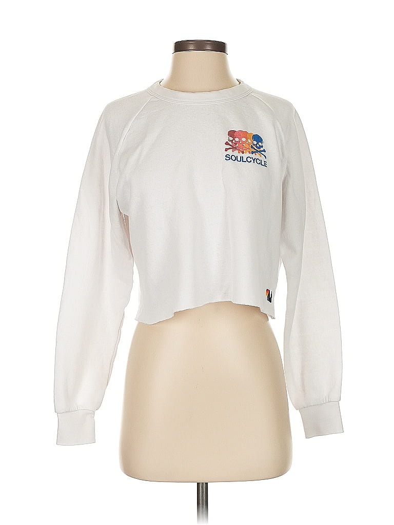 Aviator Nation White Sweatshirt Size S - photo 1