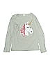 Crewcuts Outlet 100% Cotton Silver Sweatshirt Size 10 - photo 1