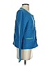 Sundance 100% Merino Extra Fine Wool Blue Wool Cardigan Size S - photo 4