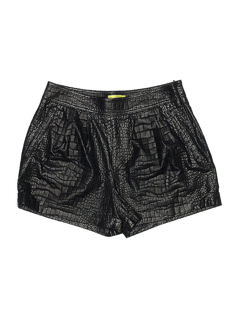 Catherine Malandrino Graphic Black Shorts Size 2 - photo 1