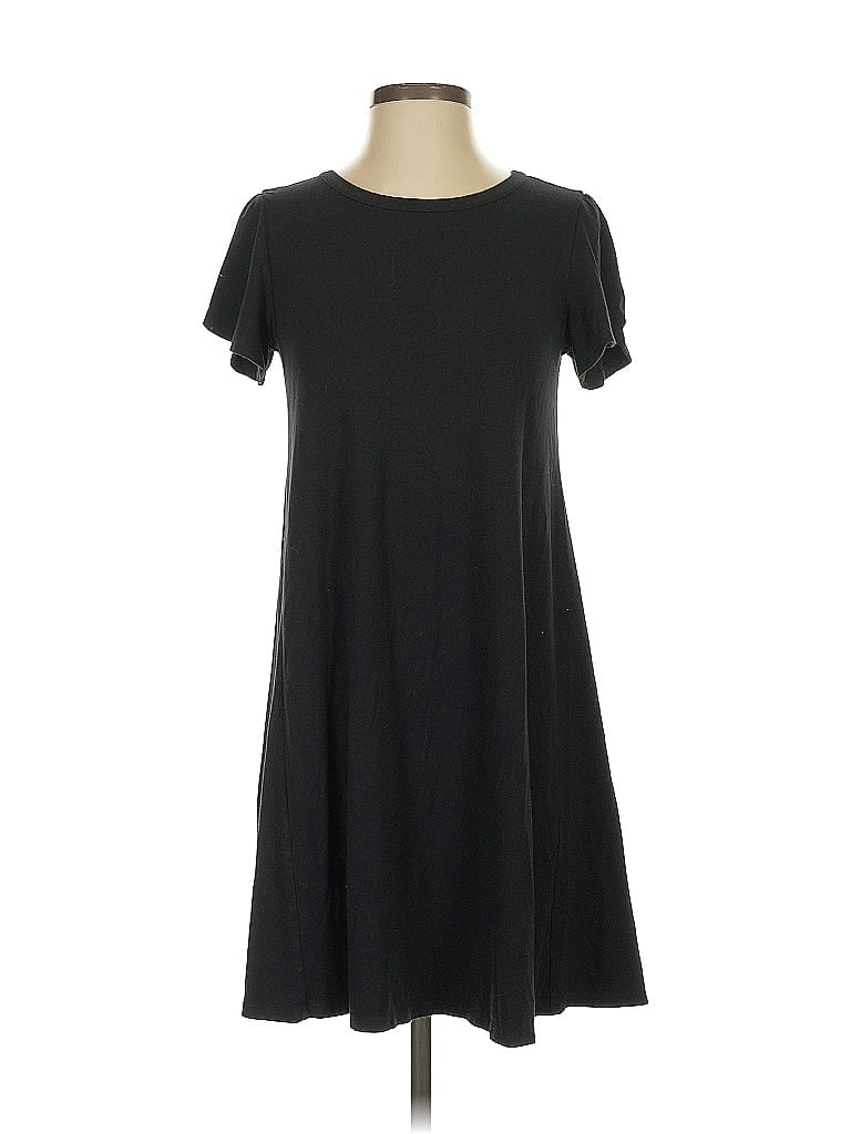 Pre-owned Ann Taylor Loft Casual Dress In Black