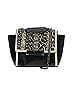 Diane von Furstenberg Graphic Animal Print Black Leather Satchel One size - photo 1