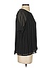 Lauren Vidal 100% Polyester Black Short Sleeve Blouse Size S - photo 4