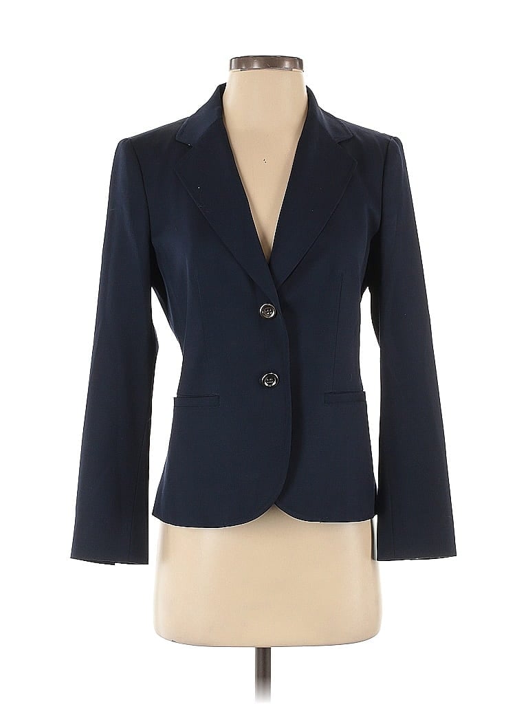 Click to view more detailed imagery on our partner's website Pre-owned Talbots Wool Blazer Jacket In Blue