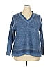 Terra & Sky Blue Pullover Sweater Size 2X - photo 1