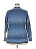 Terra & Sky Blue Pullover Sweater Size 2X - photo 2