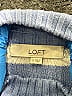 Ann Taylor LOFT Stripes Blue Turtleneck Sweater Size S - photo 6