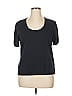 St. John Sport Black Wool Cardigan Size XL - photo 1