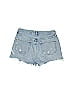 AGOLDE 100% Cotton Stars Blue Denim Shorts Size 27 waist - photo 2