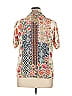 Johnny Was Ivory Short Sleeve Henley Size XL - photo 2