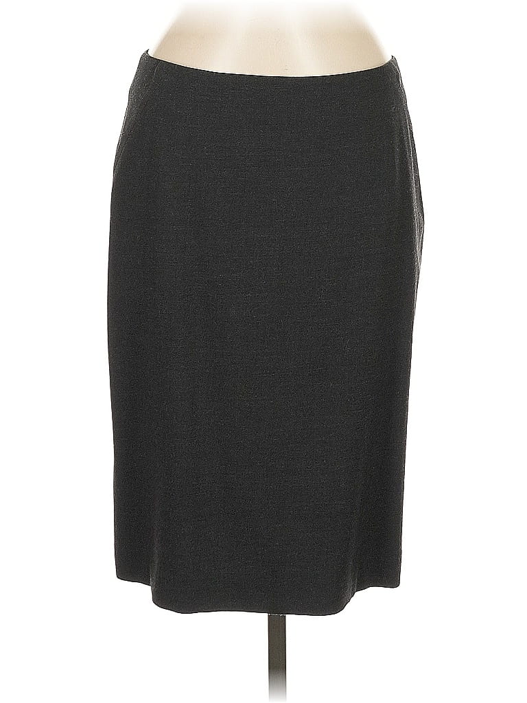 ANN TAYLOR Pre-owned Wool Skirt In Gray